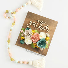 Load image into Gallery viewer, Felt Flower Craft Kit | Succulent Rose