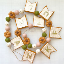 Load image into Gallery viewer, Felt Banner Garland Craft Kit | Thankful