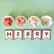 Load image into Gallery viewer, Felt Banner Garland Craft Kit | Merry