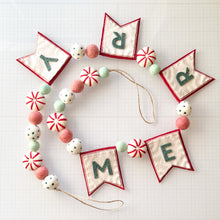 Load image into Gallery viewer, Felt Banner Garland Craft Kit | Merry