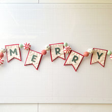 Load image into Gallery viewer, Felt Banner Garland Craft Kit | Merry