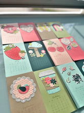 Load image into Gallery viewer, Hand Stamped 2026 Desk Calendar