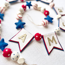 Load image into Gallery viewer, Felt Banner Garland Craft Kit | America