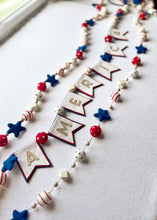 Load image into Gallery viewer, Felt Banner Garland Craft Kit | America