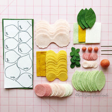 Load image into Gallery viewer, Felt Flower Craft Kit | Blush Forest