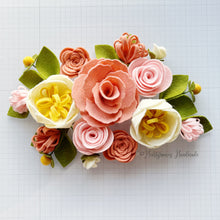 Load image into Gallery viewer, Felt Flower Craft Kit | Magnolia Rose