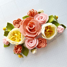 Load image into Gallery viewer, Felt Flower Craft Kit | Magnolia Rose