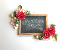 Load image into Gallery viewer, Felt Flower Wreath Craft Kit | Strawberry Mint