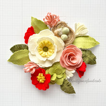 Load image into Gallery viewer, Felt Flower Craft Kit | Spring Poppy