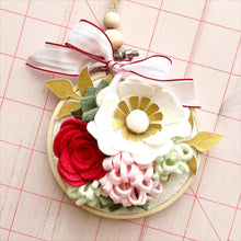 Load image into Gallery viewer, Mini Felt Flower Craft Kit | Strawberry Mint
