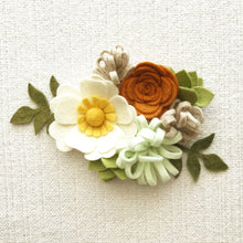 Load image into Gallery viewer, Mini Felt Flower Craft Kit | Autumn Succulent