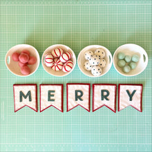 Load image into Gallery viewer, Felt Banner Garland Craft Kit | Merry
