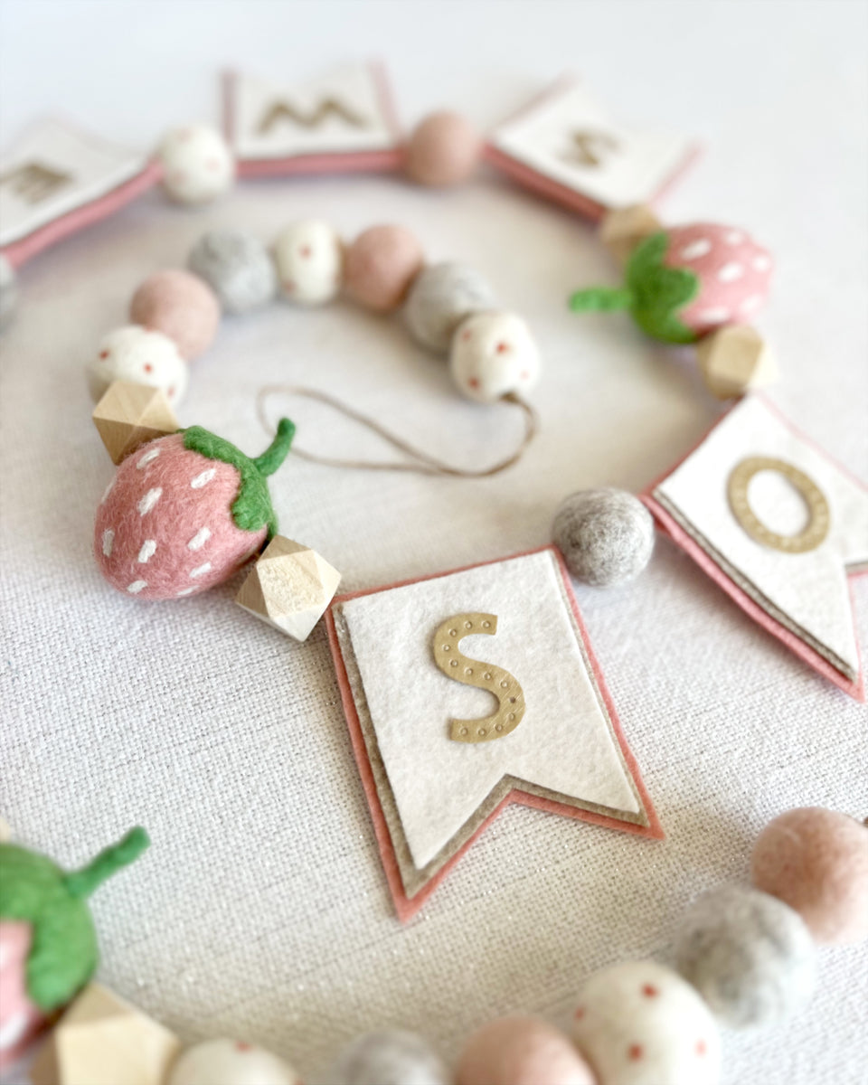 Felt Banner Garland Craft Kit | So Sweet – Heartgrooves Handmade