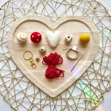 Load image into Gallery viewer, Keychain Craft Kit | Chiefs Love
