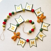 Load image into Gallery viewer, Felt Banner Garland Craft Kit | Oh What Fun
