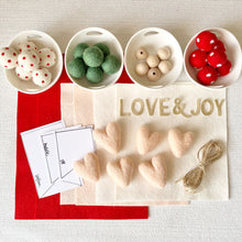 Load image into Gallery viewer, Felt Banner Garland Craft Kit | Love &amp; Joy
