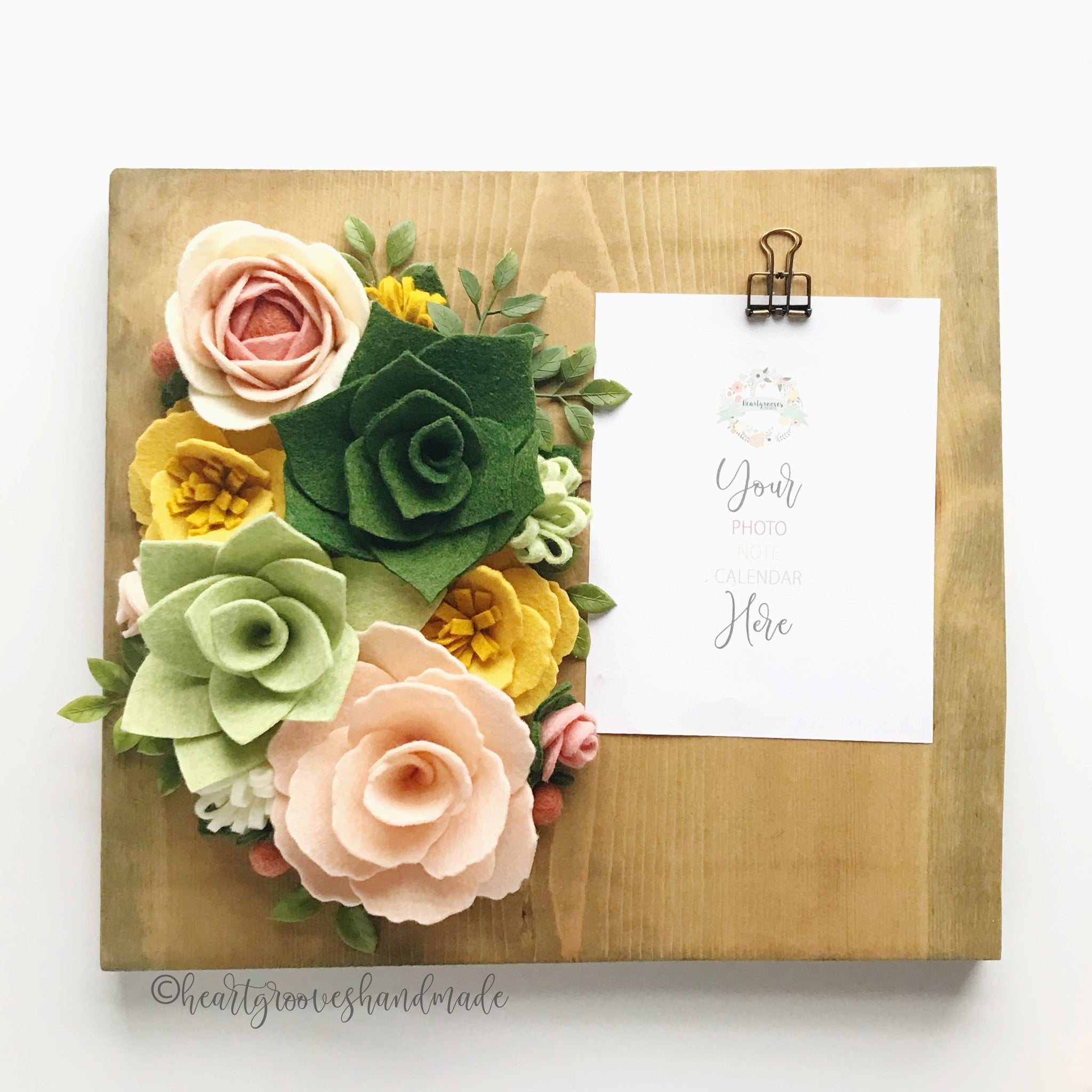 Felt Flower Craft Kit | Blush Forest