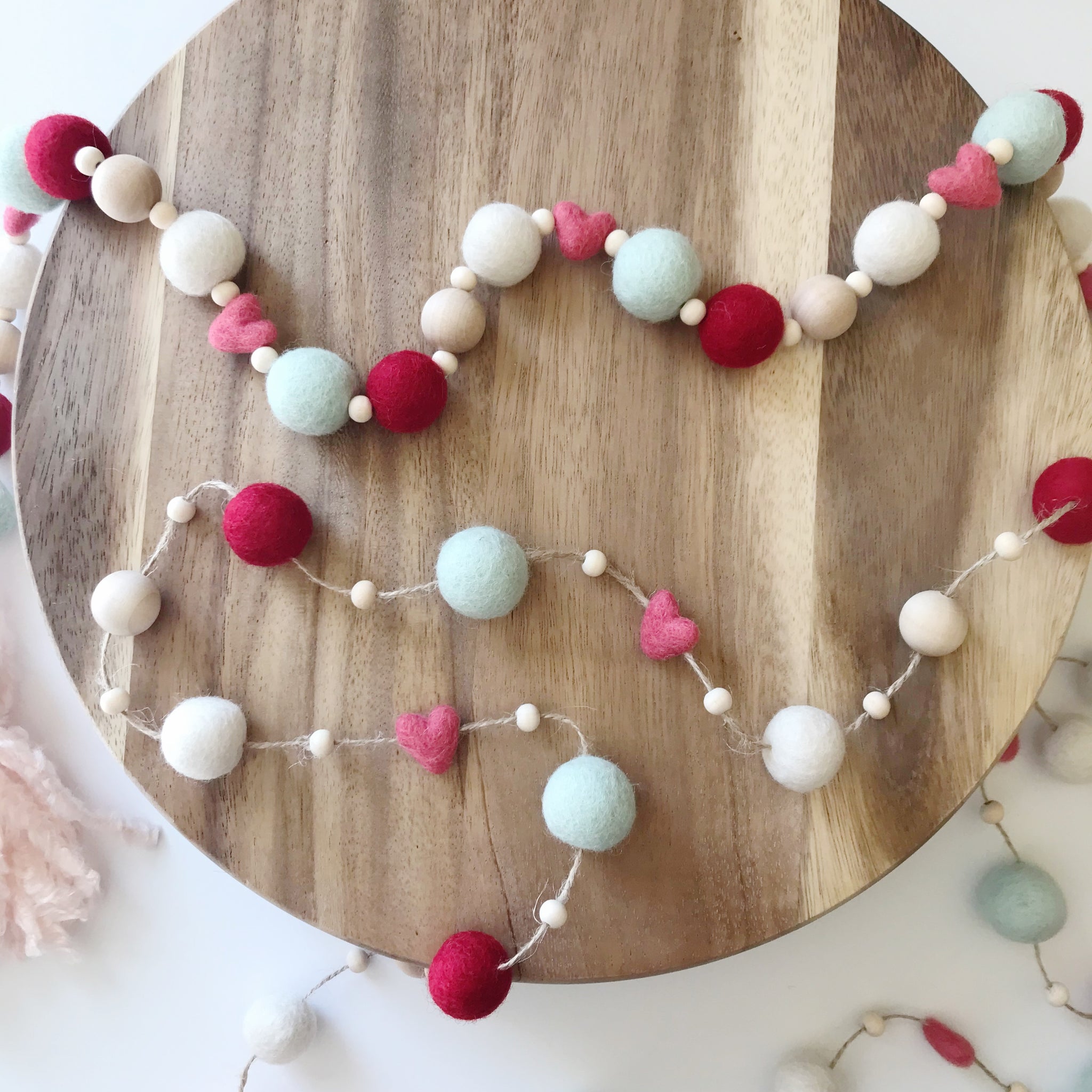 Craft me Happy!: Craftmehappy Joyful Wreath #4 - Needle Felted Beads or  Balls
