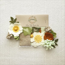 Load image into Gallery viewer, Mini Felt Flower Craft Kit | Autumn Succulent
