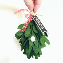 Load image into Gallery viewer, Felt Mistletoe Ornament
