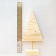 Load image into Gallery viewer, Unfinished Wood Tree Base Craft Kit | 10 Inches Tall
